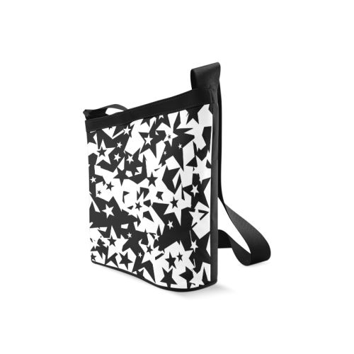 black_and_white_star_by_mythicdragon30 Crossbody Bags (Model 1613)