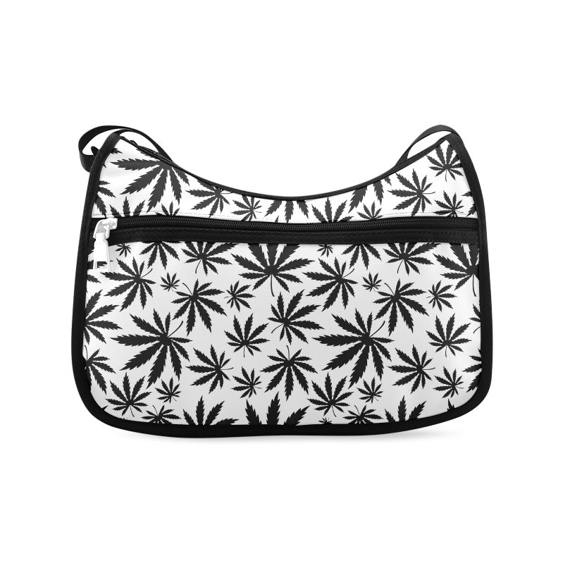 Cannabis Vector Art Design Custom Crossbody Bags (Model 1616)