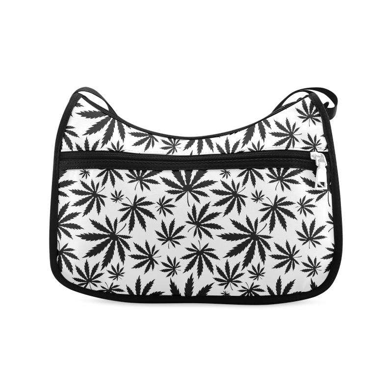 Cannabis Vector Art Design Custom Crossbody Bags (Model 1616)