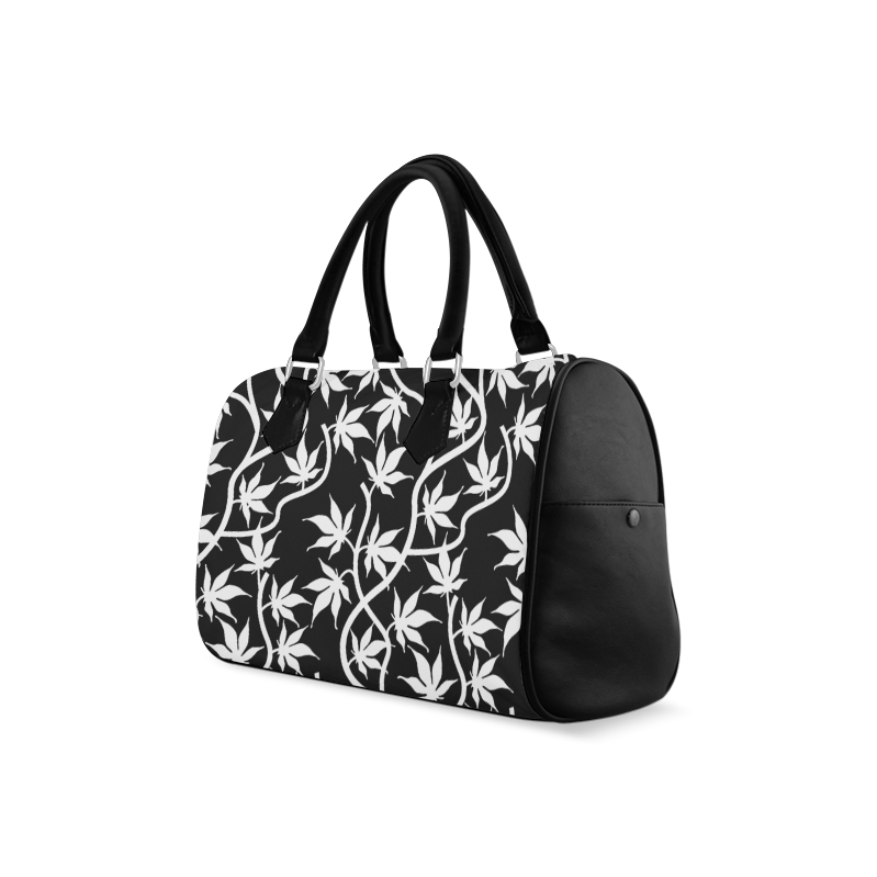 Seamless Floral  Vector pattern Personalized Desig Boston Handbag (Model 1621)