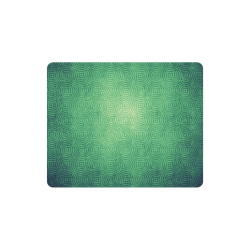 Retro aesthetic texture waves Rectangle Mousepad