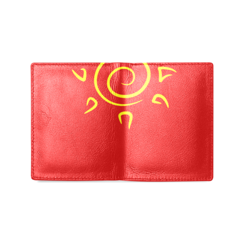 sun Men's Leather Wallet (Model 1612)
