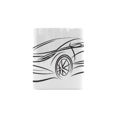 Concept car White Mug(11OZ)