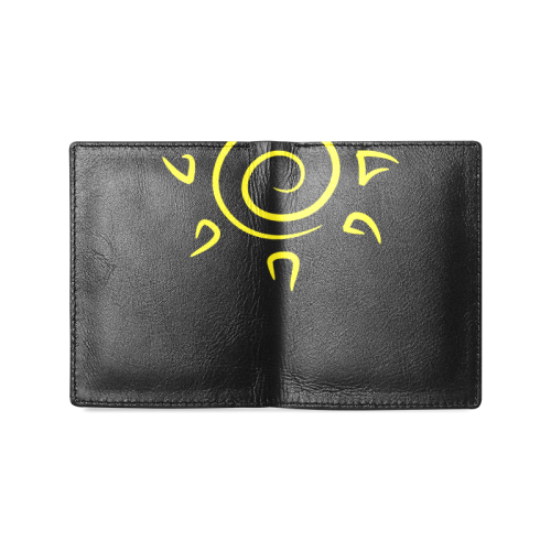 sun Men's Leather Wallet (Model 1612)