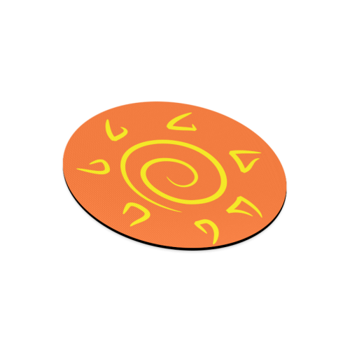 sun Round Mousepad