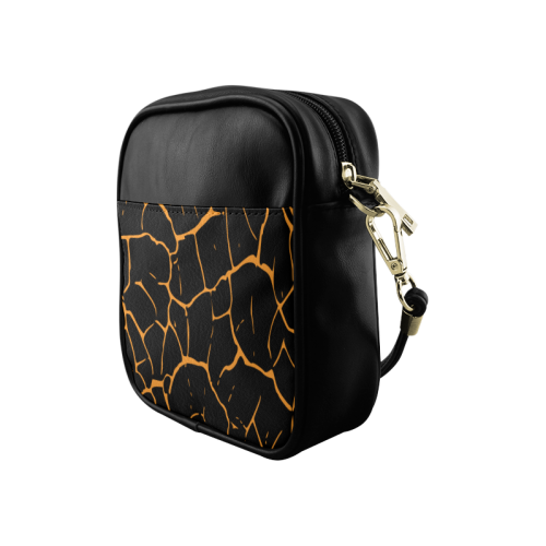 abstract animal skin Sling Bag (Model 1627)