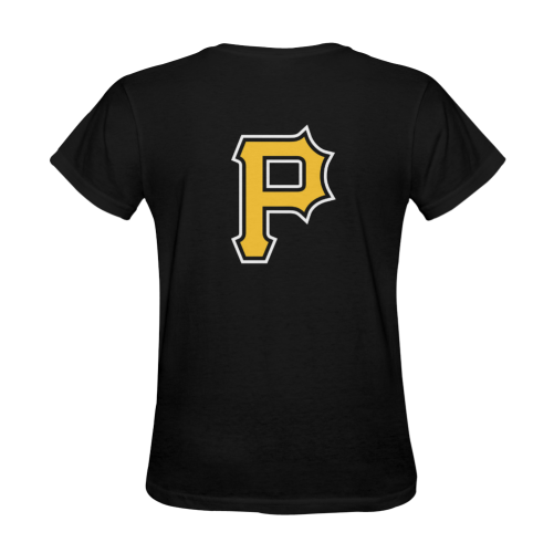 Pittsburgh Pirates Jolly Roger Durable Sunny Women's T-shirt (Model T05)
