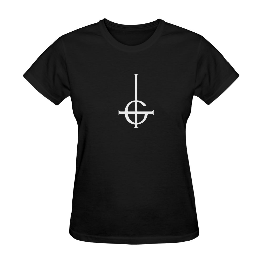 Ghost Secular Haze Pattern Design Custom Sunny Women's T-shirt (Model T05)