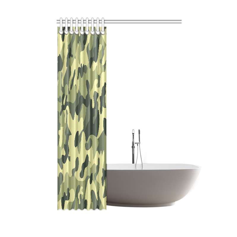 Camouflage Shower Curtain 48"x72"