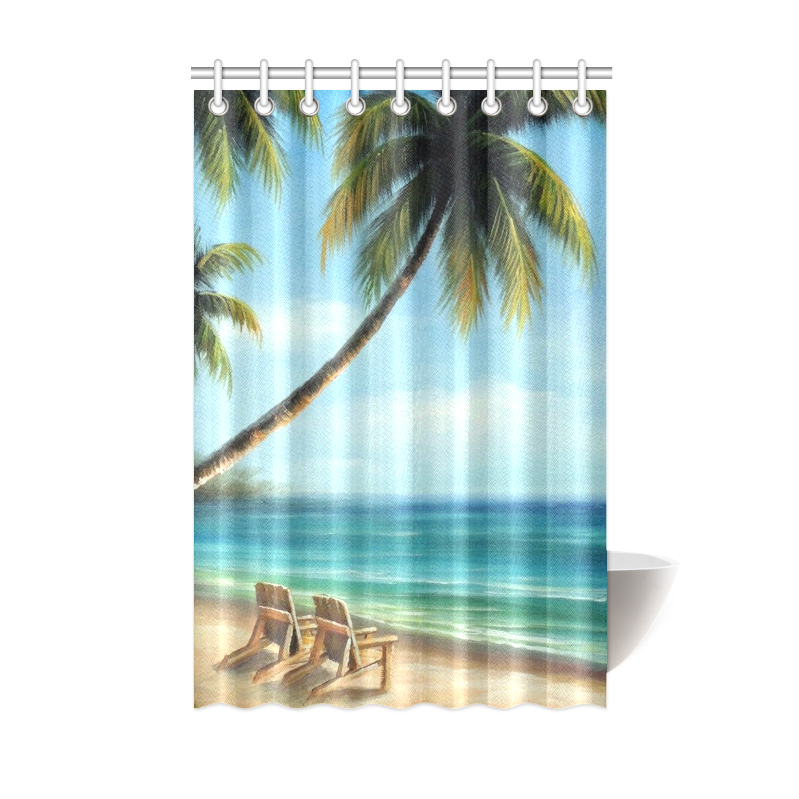 Beach Shower Curtain 48"x72"