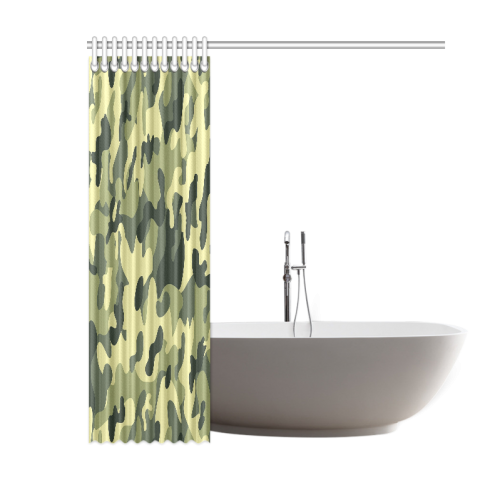 Camouflage Shower Curtain 60"x72"