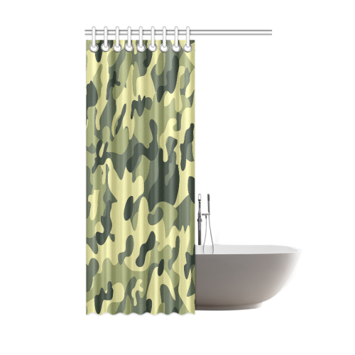 Camouflage Shower Curtain 48"x72"