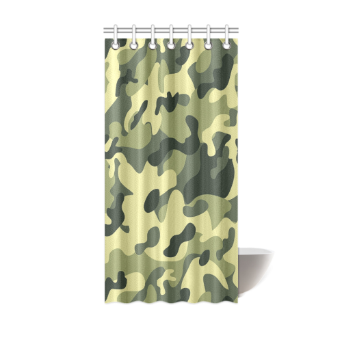 Camouflage Shower Curtain 36"x72"