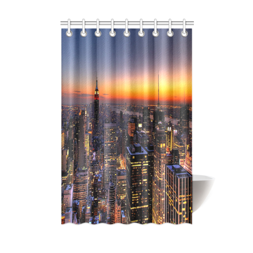 New York City Night Shower Curtain 48"x72"