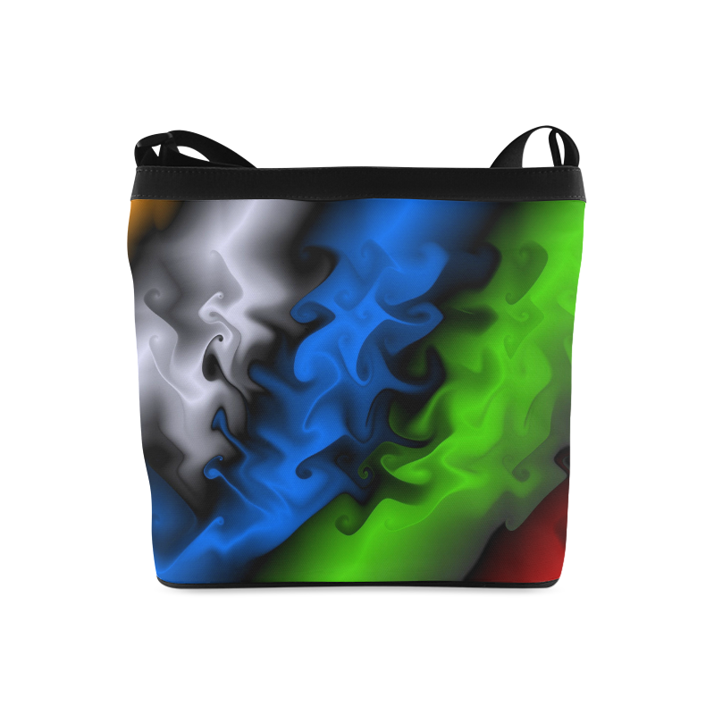 Natural flow of color Crossbody Bags (Model 1613)
