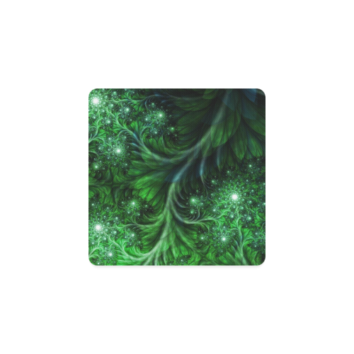 Beautiful plant leaf texture Square Coaster