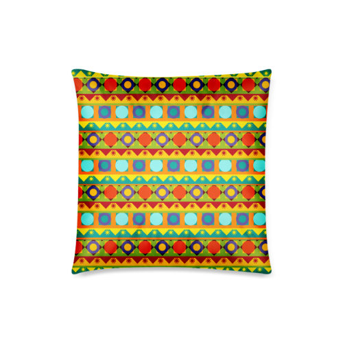Rural pattern Custom Zippered Pillow Case 18"x18"(Twin Sides)