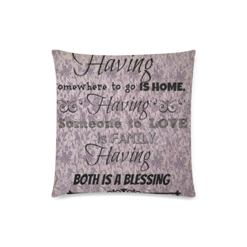 About love and marriage 3 Custom Zippered Pillow Case 18"x18"(Twin Sides)