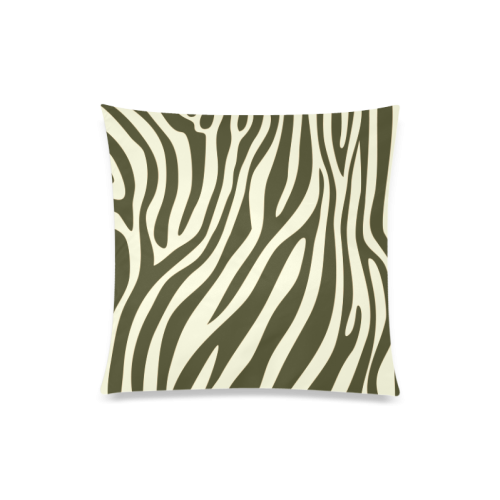 Giraffe Texture Design Custom Zippered Pillow Case 20"x20"(Twin Sides)