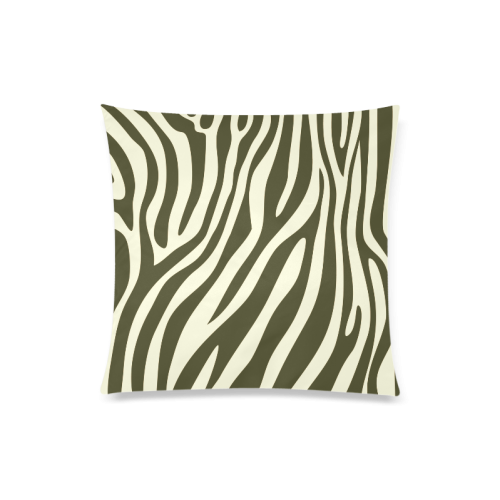 Giraffe Texture Design Custom Zippered Pillow Case 20"x20"(Twin Sides)
