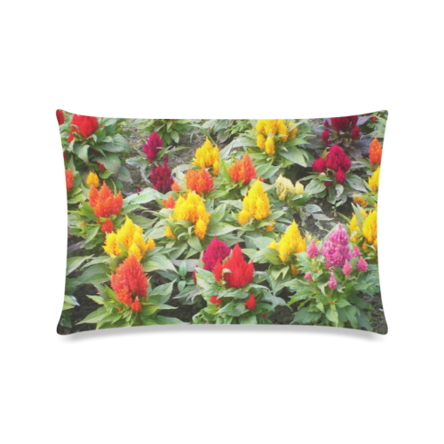 Beauty of Flowers design Photograph. Custom Zippered Pillow Case 16"x24"(Twin Sides)
