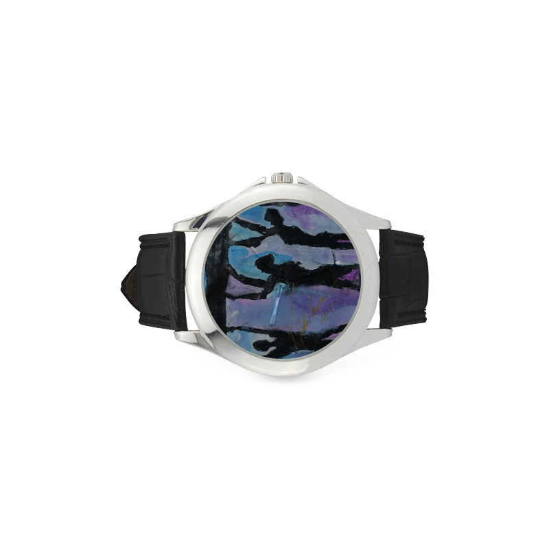 DSC_0545 Women's Classic Leather Strap Watch(Model 203)