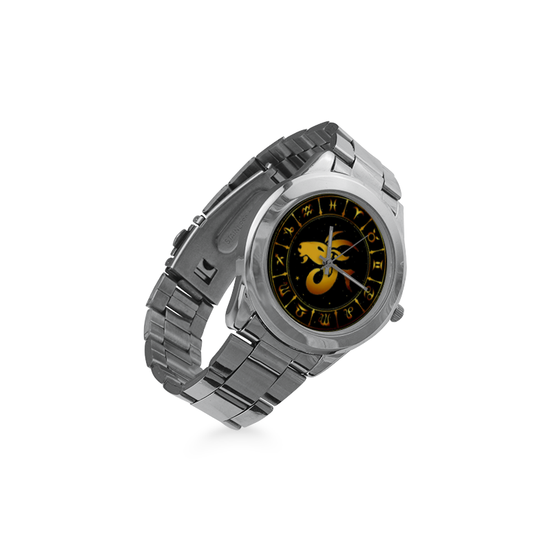 Custom Unisex Stainless Steel Watch(Model 103)