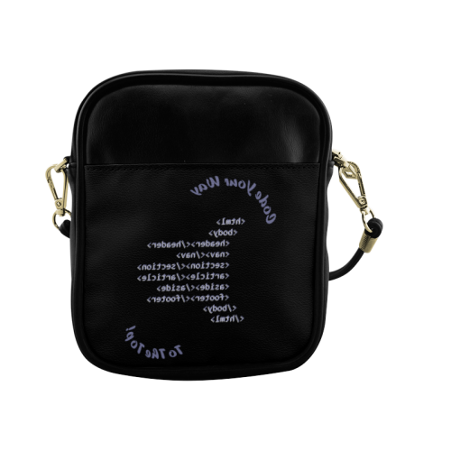 Code Your Way (Light) Sling Bag (Model 1627)
