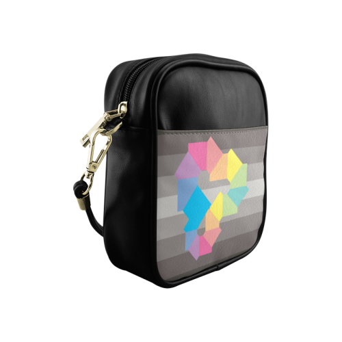 Square Spectrum (Rainbow) Sling Bag (Model 1627)