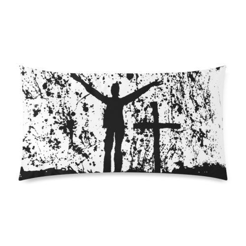 Im free Rectangle Pillow Case 20"x36"(Twin Sides)