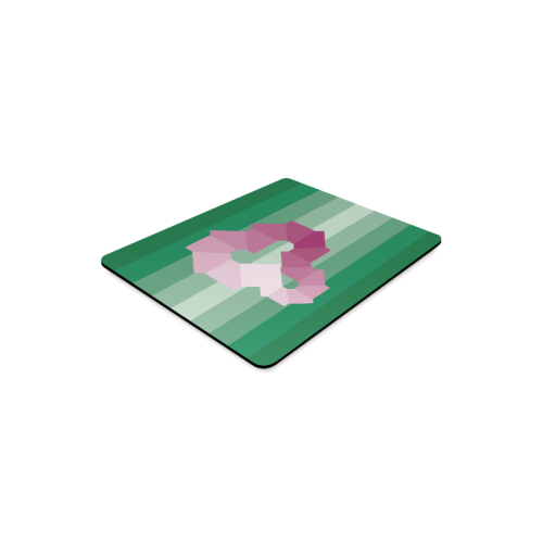 Square Spectrum (Magenta) Rectangle Mousepad