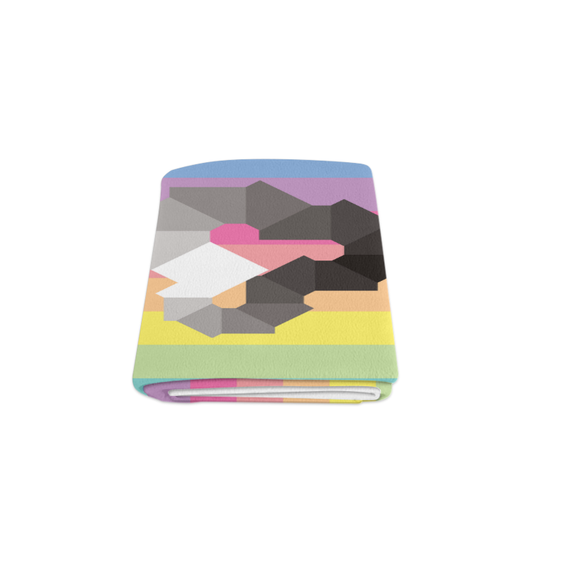 Square Spectrum (Grayscale) Blanket 50"x60"