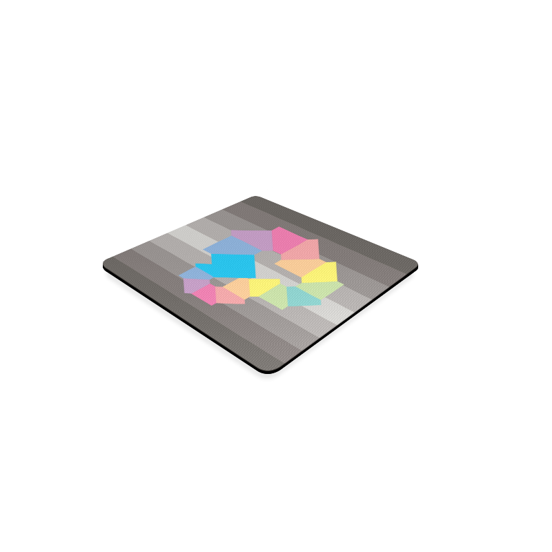 Square Spectrum (Rainbow) Square Coaster