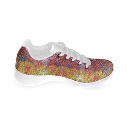 Running shoes-dazzling pattern-Annabellerockz Women’s Running Shoes (Model 020)