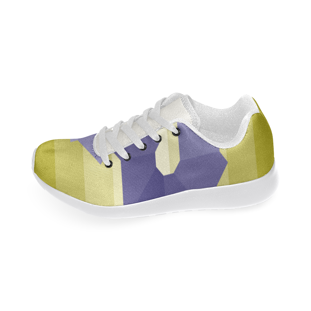 Square Spectrum (Violet) Women’s Running Shoes (Model 020)