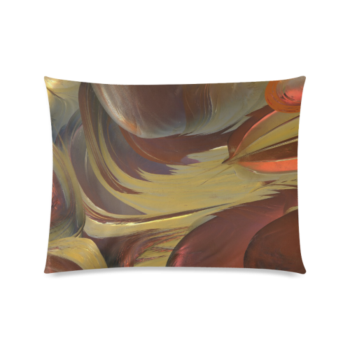 BOLD ABSTRACT Custom Zippered Pillow Case 20"x26"(Twin Sides)