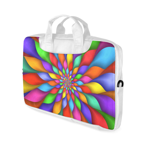 Psychedelic Rainbow Petals Laptop Bag Macbook Air 13" Macbook Air 13"（Two sides）