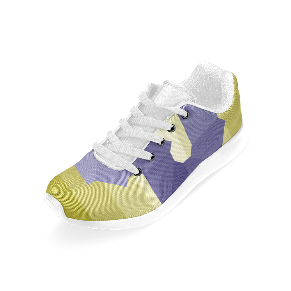 Square Spectrum (Violet) Men’s Running Shoes (Model 020)