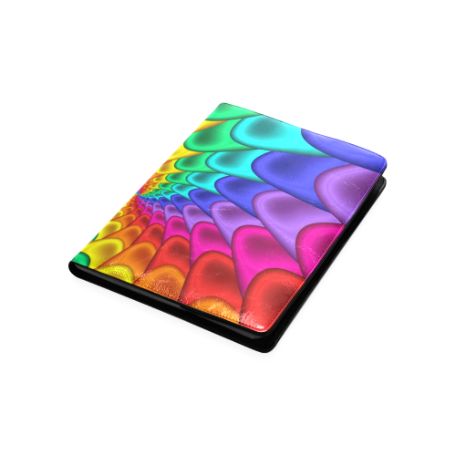 Psychedelic Rainbow Spiral NoteBook B5 Custom NoteBook B5