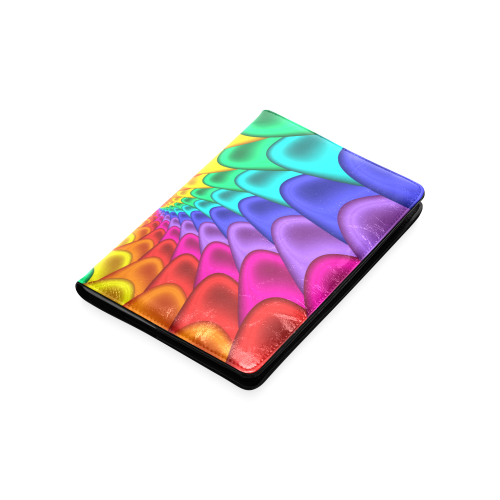 Psychedelic Rainbow Spiral NoteBook A5 Custom NoteBook A5