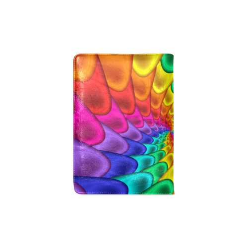 Psychedelic Rainbow Spiral NoteBook A5 Custom NoteBook A5