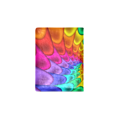 Psychedelic Rainbow Spiral NoteBook B5 Custom NoteBook B5