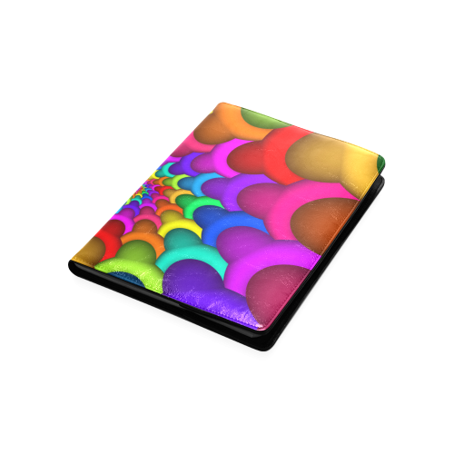 Psychedelic Rainbow Spiral NoteBook B5 Custom NoteBook B5