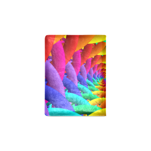 Psychedelic Rainbow Spiral NoteBook B5 Custom NoteBook B5