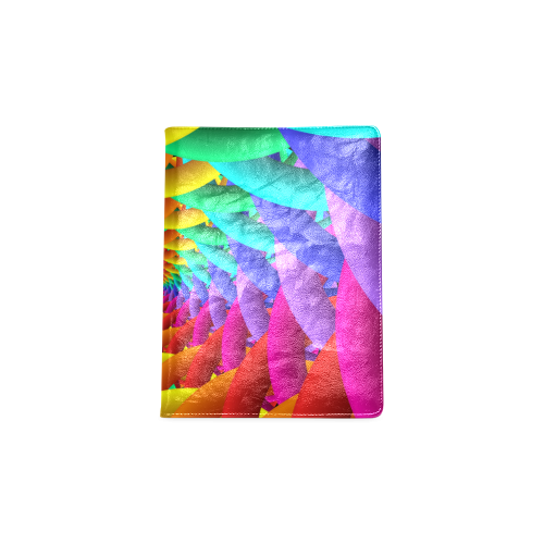 Psychedelic Rainbow Spiral NoteBook B5 Custom NoteBook B5