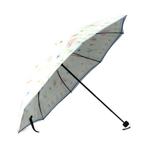 Flowered Umbrella Foldable Umbrella (Model U01)