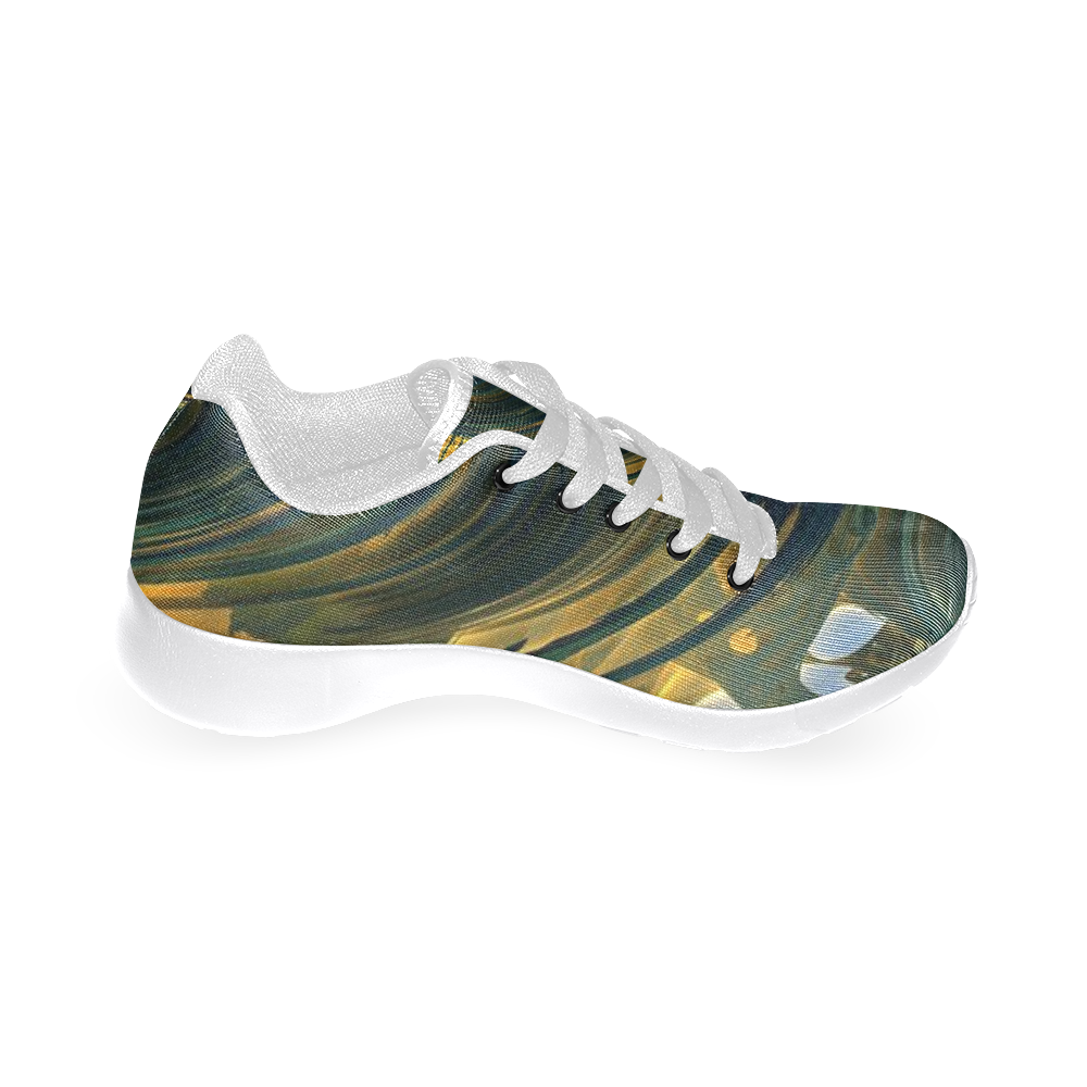 MASKED DRIVER GOLD Women’s Running Shoes (Model 020)