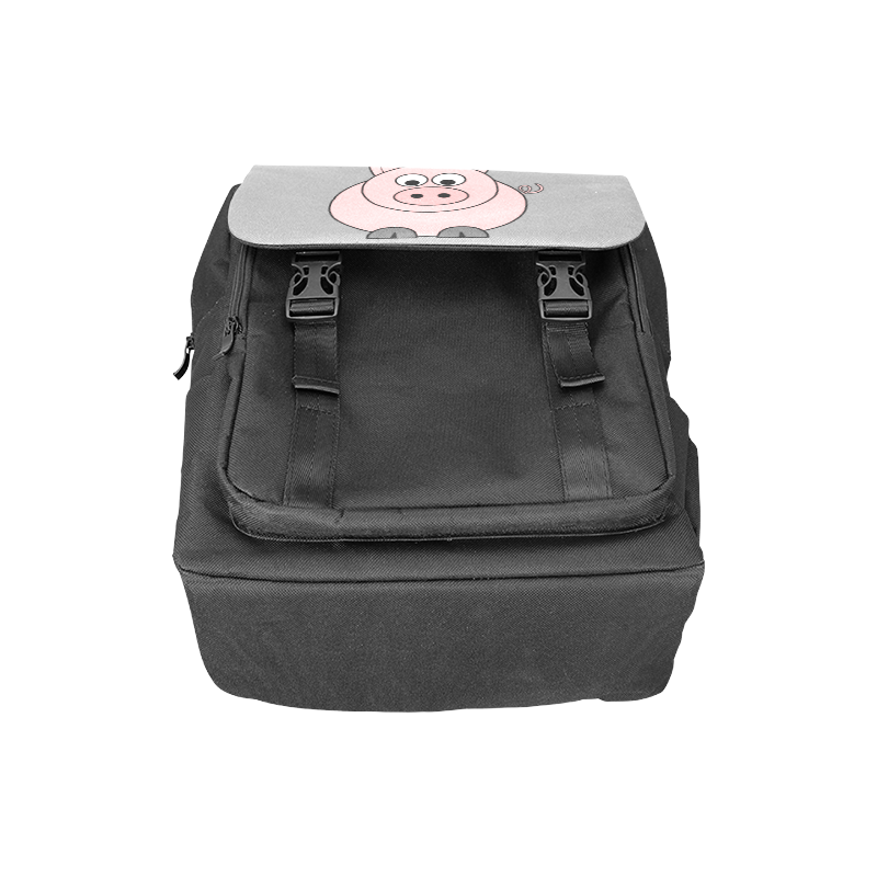 Fat Pink Pig Casual Shoulders Backpack (Model 1623)