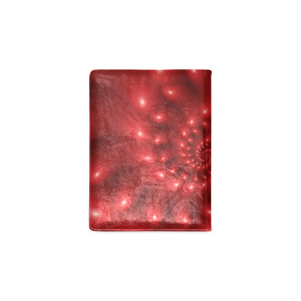 Red Glossy Spiral NoteBook B5 Custom NoteBook B5