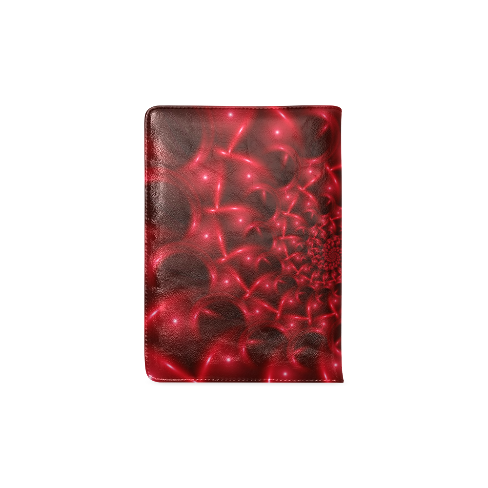 Red Glossy Spiral NoteBook A5 Custom NoteBook A5